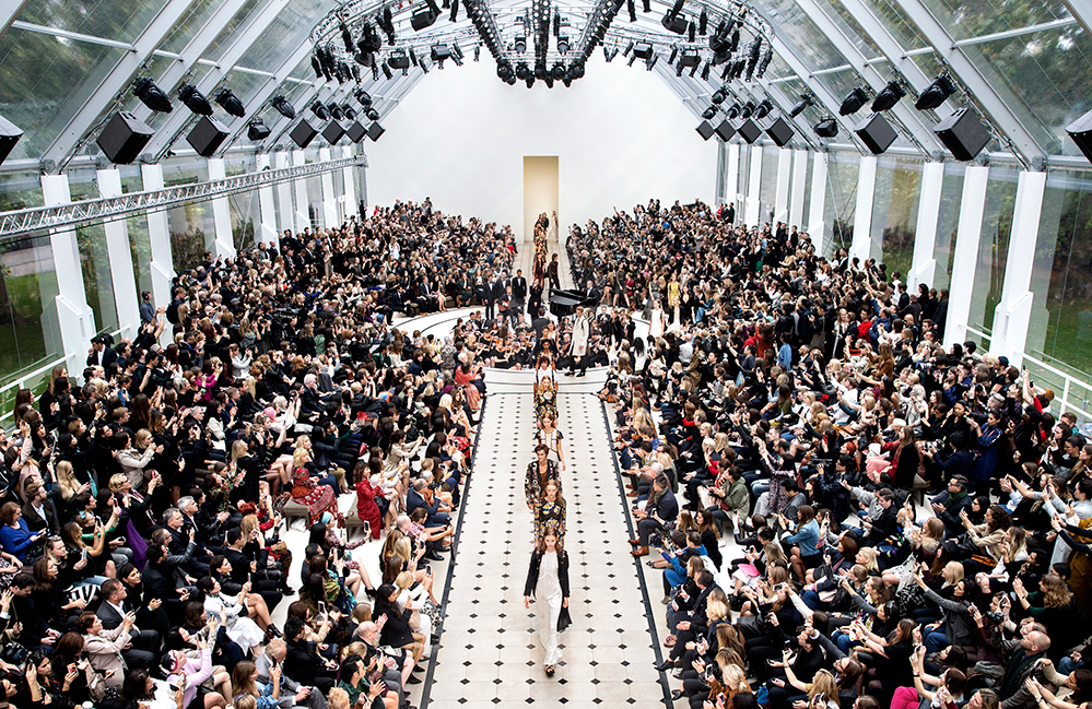 Burberry's runway show last spring (Courtesy: Burberry)